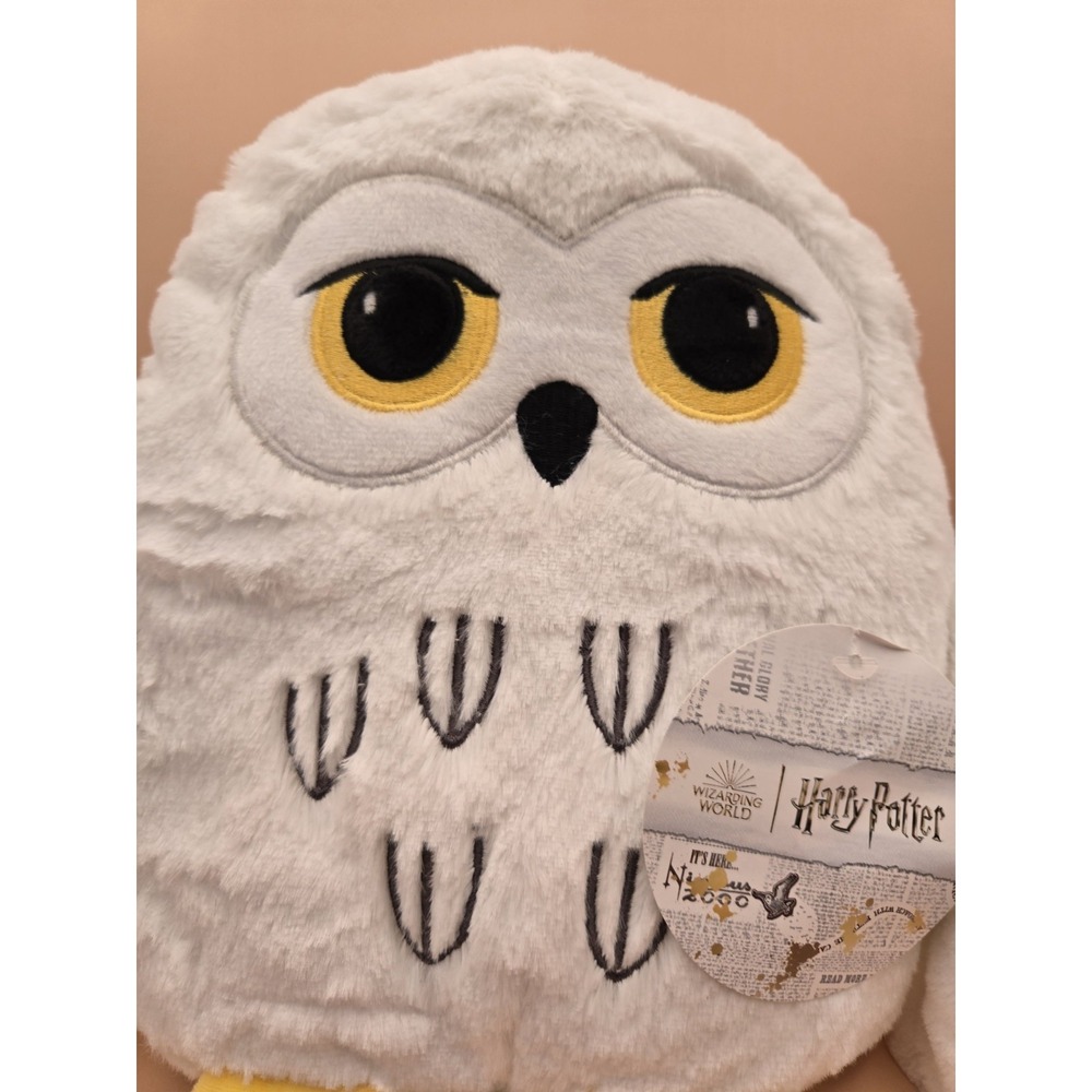 Harry Potter Snow Owl Hedwig Plush Warner Bros‎